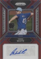 2024 Panini Prizm - Owen White #SS-OW