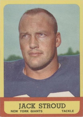 1963 Topps Jack Stroud #53