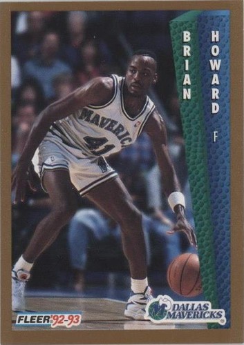 1992-93 Fleer - Brian Howard #323