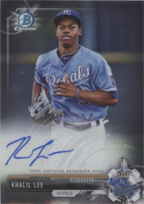 2017 Bowman Chrome - Khalil Lee #CPA-KL