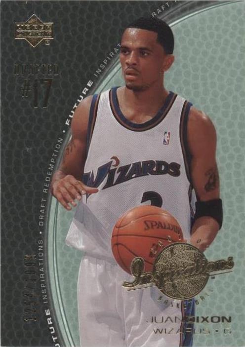 2001-02 Upper Deck Inspirations - Juan Dixon #166