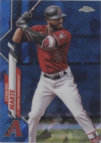2020 Topps Chrome Sapphire Edition - Starling Marte #183