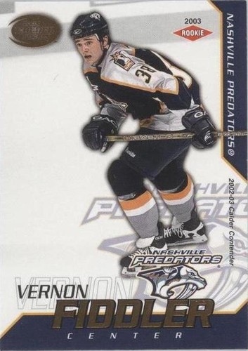 2002-03 Pacific Calder - Vernon Fiddler #128