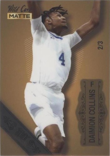2022-23 Wild Card Matte Draft - Daimion Collins #MB-14