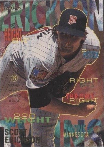 1995 Fleer - Scott Erickson #201