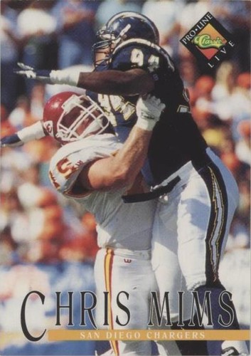 1994 Classic Pro Line Live Chris Mims #130