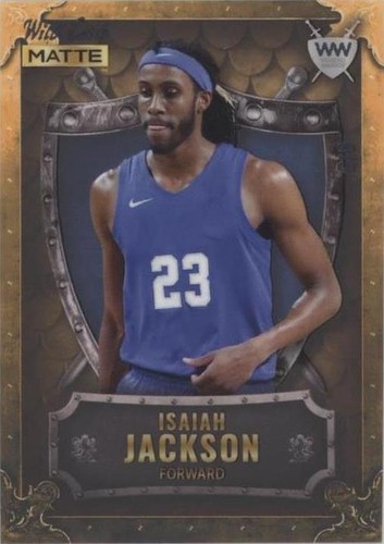 2022-23 Wild Card Matte Draft - Isaiah Jackson #WW-15