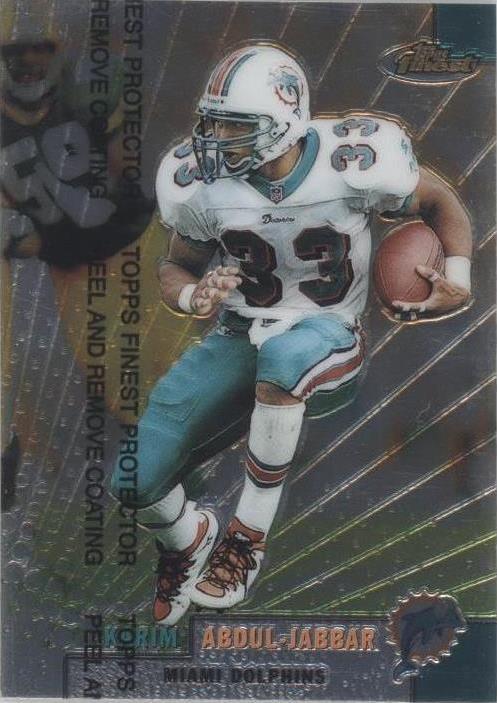 1999 Topps Finest Karim Abdul-Jabbar #93