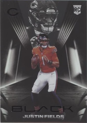 2021 Panini Black Justin Fields #103