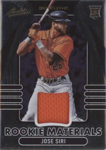 2022 Panini Absolute - Jose Siri #ARM-JS