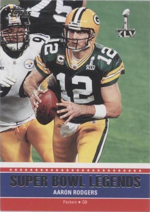 Topps Aaron Rodgers 2011 #SBL-XLV