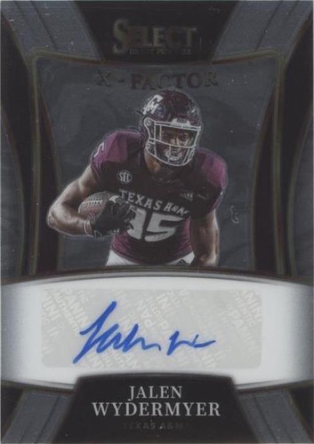 2022 Panini Select Draft Picks Jalen Wydermyer #X-JWY
