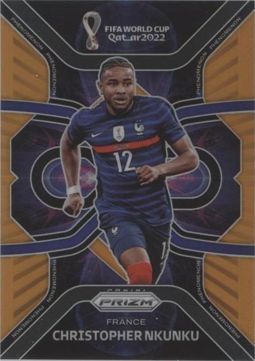 2022 Panini Prizm World Cup Qatar Christopher Nkunku #6