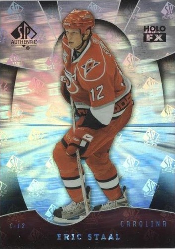 2008-09 SP Authentic - Eric Staal #FX50