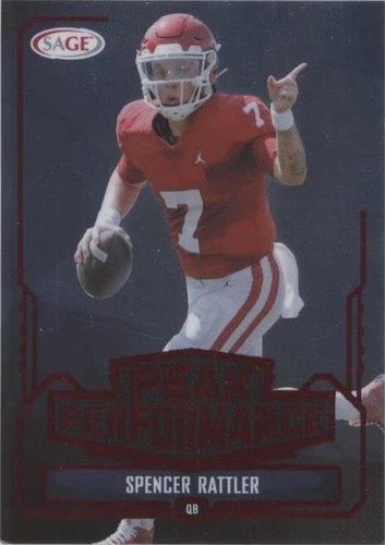 2022 SAGE Low Series Spencer Rattler #PK-SR