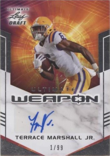 2021 Leaf Ultimate Draft Terrace Marshall Jr. #UW-TMJ