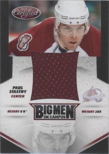 2010-11 Certified - Paul Stastny #10