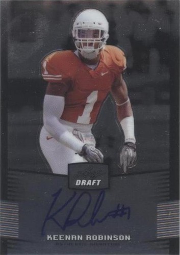 2012 Leaf Metal Draft Keenan Robinson #KR1