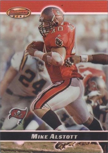 2000 Bowman's Best Mike Alstott #80