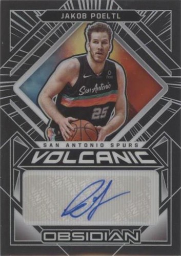 2020-21 Panini Obsidian - Jakob Poeltl #VOL-JPO