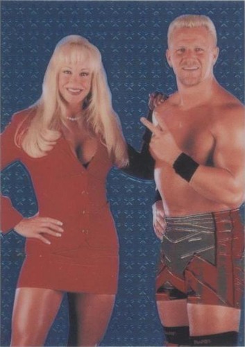 1999 Comic Images WWF SmackDown! Chromium - Debra Jeff Jarrett #71