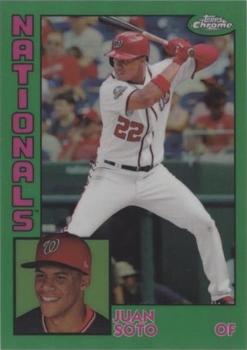 2019 Topps Chrome - Juan Soto #84TC-2