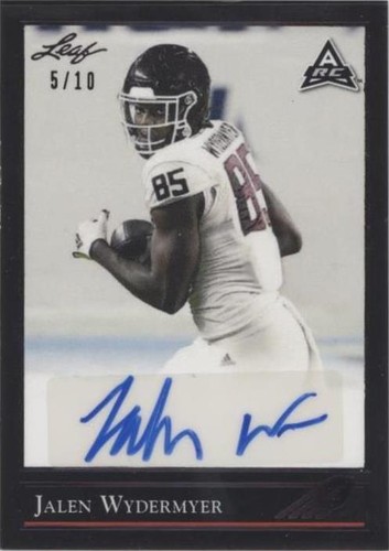 2021 Leaf Memories Jalen Wydermyer #BG-JW1