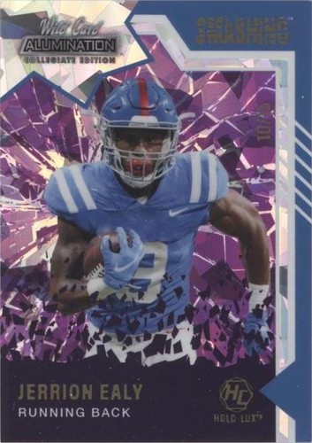 2021 Wild Card Alumination NIL Collegiate Edition Jerrion Ealy #ANSM-6