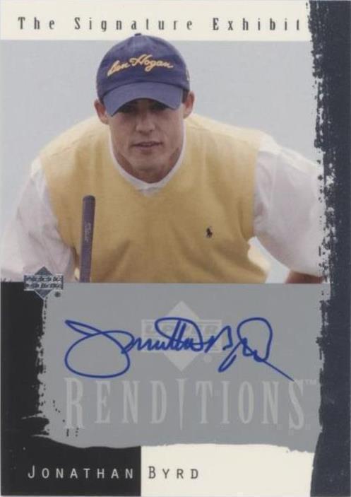 2003 Upper Deck Renditions - Jonathan Byrd #JB