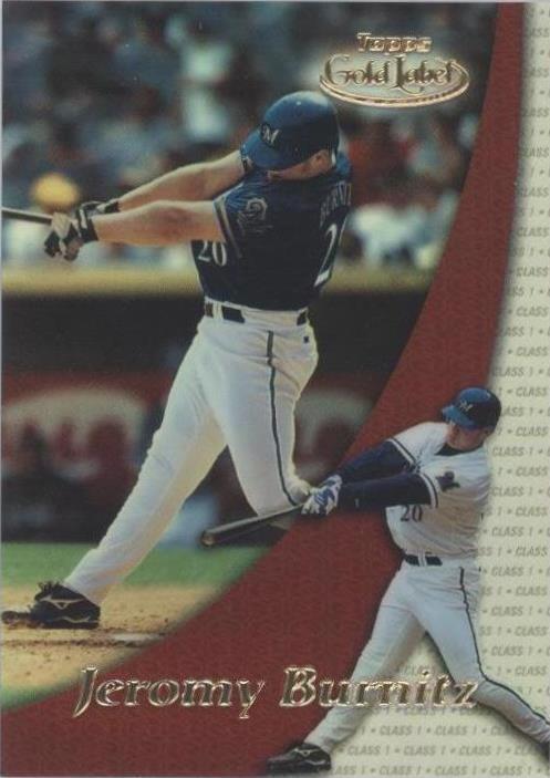 2000 Topps Gold Label - Jeromy Burnitz #43