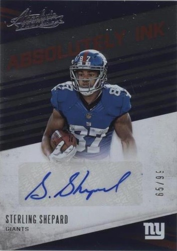 2016 Panini Absolute Sterling Shepard #13