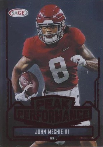 2022 SAGE Low Series John Metchie III #PK-JM