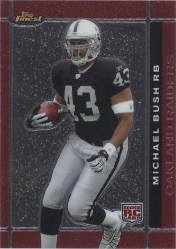 2007 Topps Finest Michael Bush #116