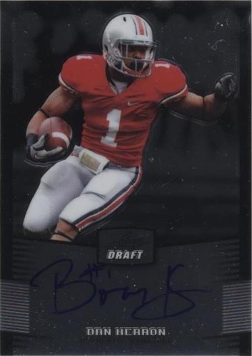 2012 Leaf Metal Draft Daniel Herron #DH1