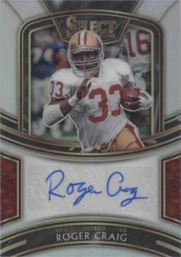 2020 Panini Select Roger Craig #SI-RCR