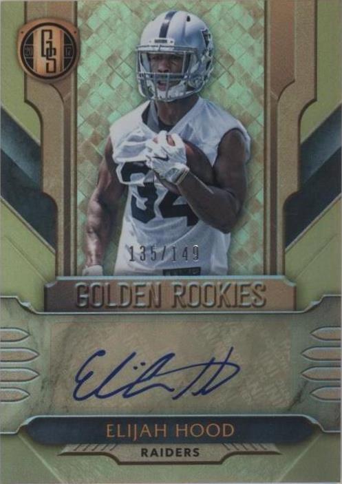 2017 Panini Gold Standard Elijah Hood #GR-EH