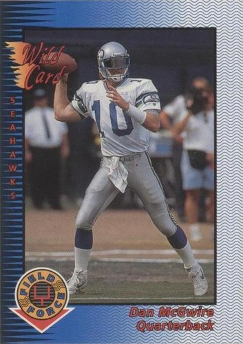 1993 Wild Card Dan McGwire #WFF-60