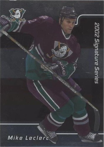 2001-02 In the Game Be A Player Signature Series - Mike Leclerc #073