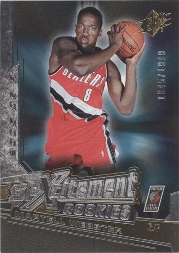 2005-06 SPx - Martell Webster #XCR12
