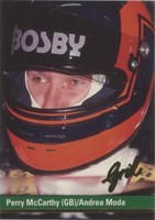 1992 Grid Motorcard Formula 1 - Perry Mccarthy #99