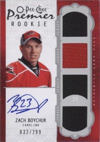 2008-09 O-Pee-Chee Premier - Zach Boychuk #45