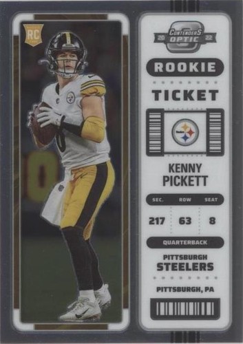 2022 Panini Contenders Optic Kenny Pickett #84