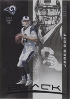 2019 Panini Black Jared Goff #34