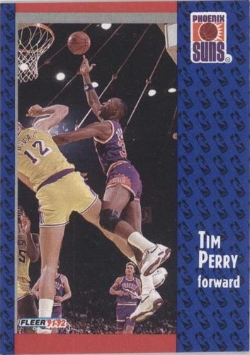 1991-92 Fleer - Tim Perry #342