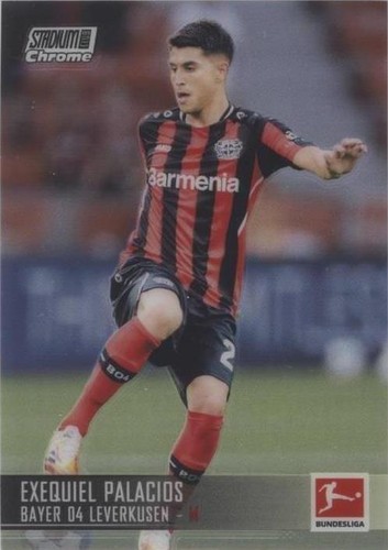 2021-22 Topps Stadium Club Chrome Bundesliga Exequiel Palacios #66