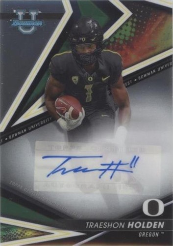 2022-23 Bowman's Best University Traeshon Holden #BA-TH