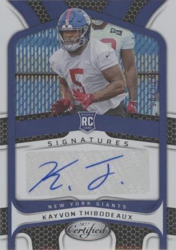 2022 Panini Certified Kayvon Thibodeaux #RS-KT