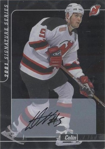 2000-01 In the Game Be A Player Signature Series - Colin White #117