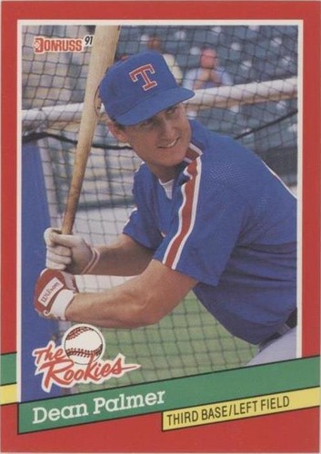 1991 Donruss The Rookies - Dean Palmer #48
