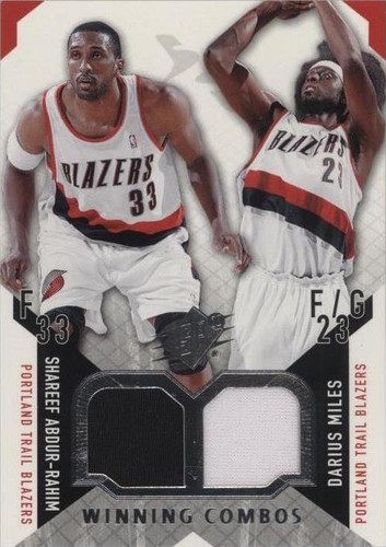 2004-05 SPx - Shareef Abdur-Rahim/Darius Miles #WC-SD